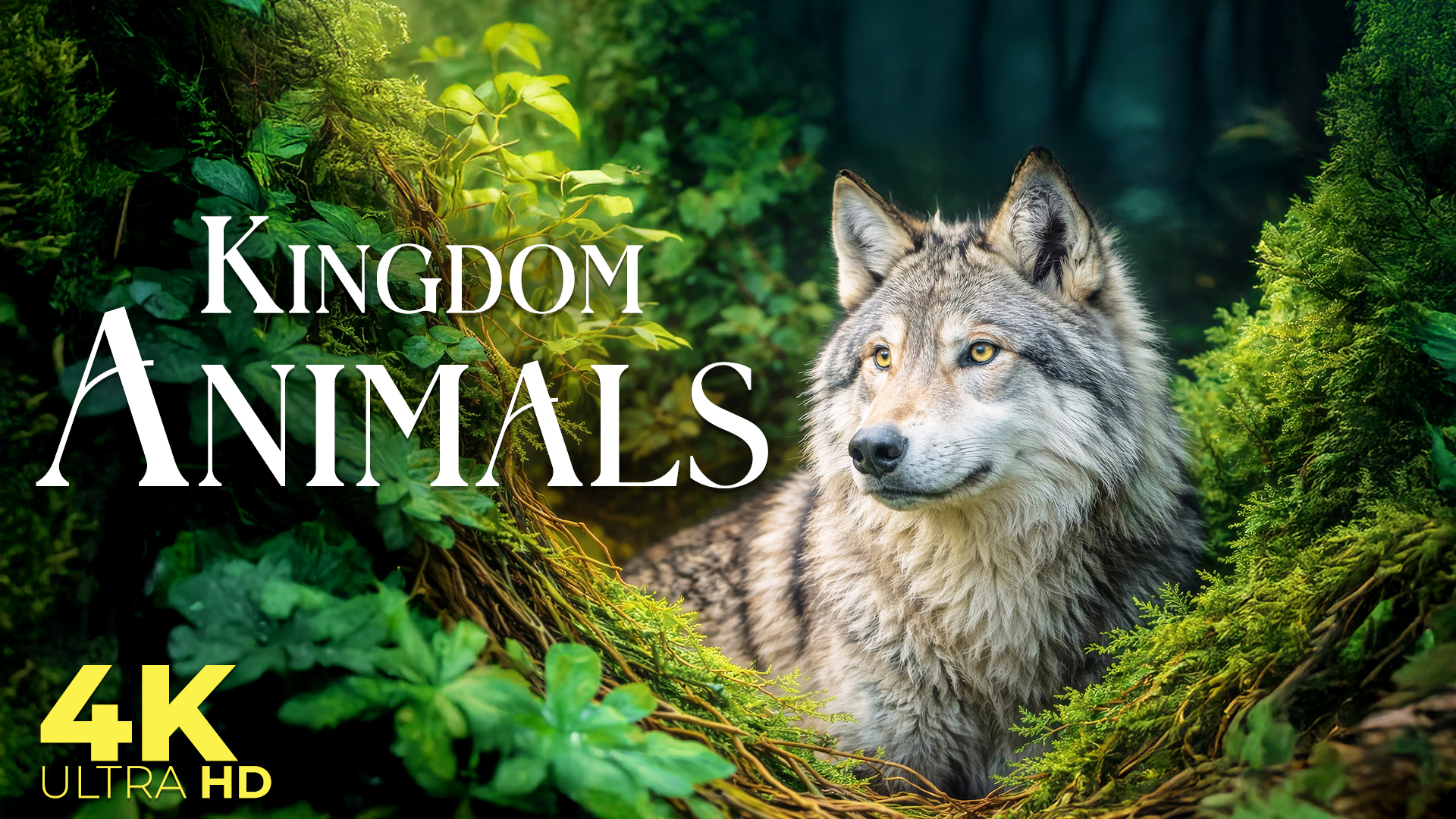 Animals 4K • Unreal Wildlife Wonders with Meditation Music | Ultra HD Relaxation Film