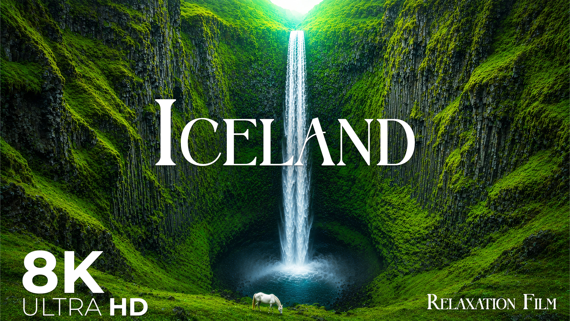 Iceland 8K • Hidden Gem Relaxation Film with Peaceful Meditation Music